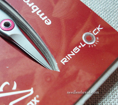 3 1/2 Inch Fine Italian Ruby-Eyed Stork Scissors