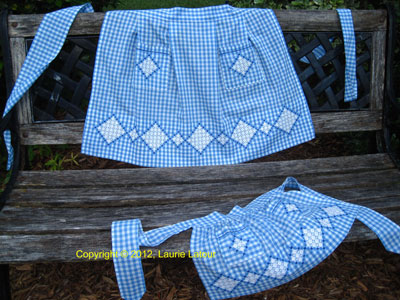 Gingham Lace, Depression Lace, Snowflake Lace, Chicken Scratch Embroidery