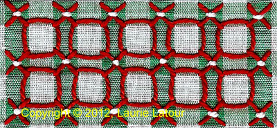 Gingham Lace, Depression Lace, Snowflake Lace, Chicken Scratch Embroidery