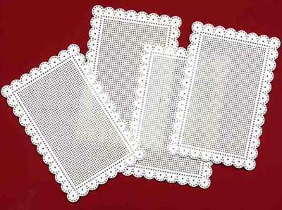 Embroidery on Perforated Paper