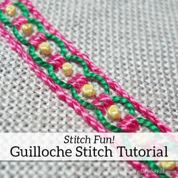 Guilloche stitch