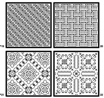 Free patterns | Blackwork Lessons