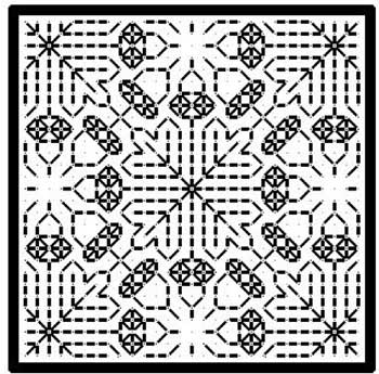 Free Blackwork Embroidery Charts