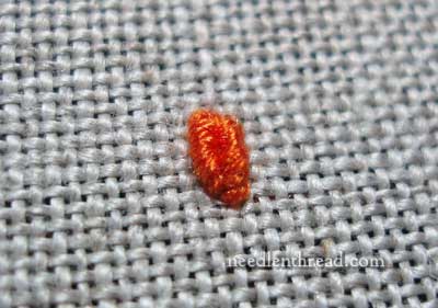 How To Embroidery a Small Pumpkin
