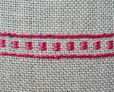 Guilloche stitch