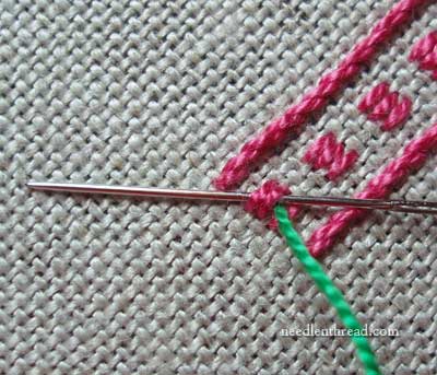 Guilloche stitch