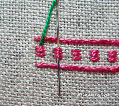 Guilloche stitch