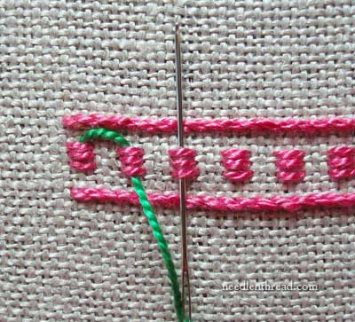 Guilloche stitch