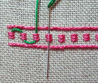 Guilloche stitch