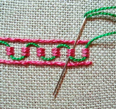 Guilloche stitch