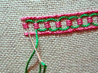 Guilloche stitch