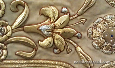 Goldwork Vestments for St. Therese of Lisieux