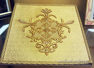 Goldwork Vestments for St. Therese of Lisieux