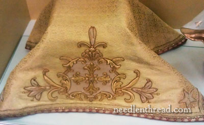 Goldwork Vestments for St. Therese of Lisieux
