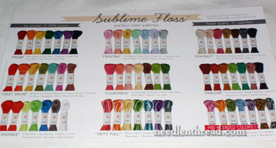 Sublime Stitch Color Palettes Embroidery Floss