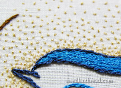 Seed Stitch Filling