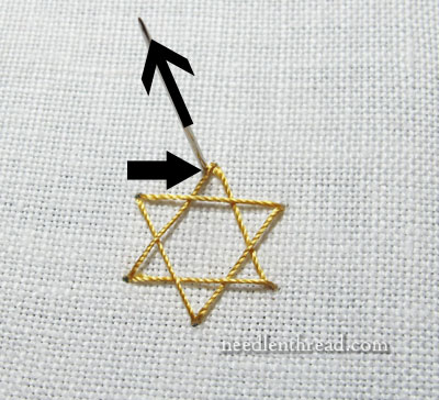 Star Stitch Embroidery Stitch