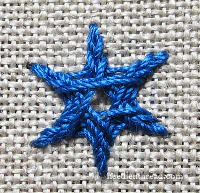 Star Stitch Embroidery Stitch