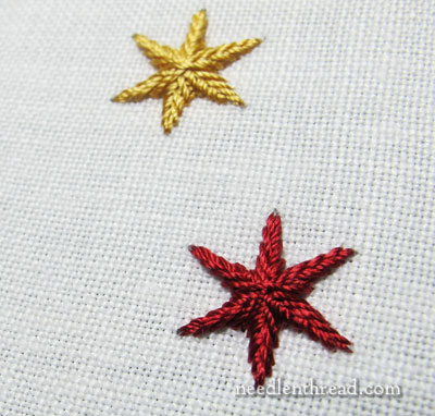 Star Stitch Embroidery Stitch