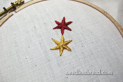 Stitch Play: Star Stitch Samples