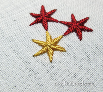 Stitch Play: Star Stitch Samples