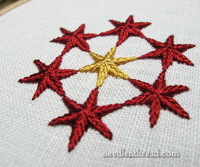 Stitch Play: Star Stitch Samples