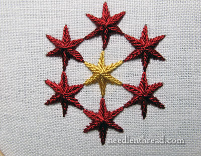 Stitch Play: Star Stitch Samples