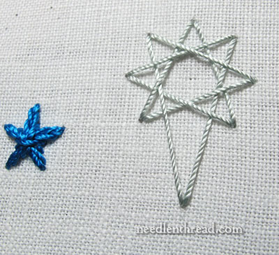 Stitch Play: Star Stitch Samples