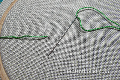 Stitch Play: Hand Embroidered Holly and Christmas Greenery