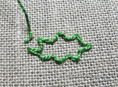 Stitch Play: Hand Embroidered Holly and Christmas Greenery