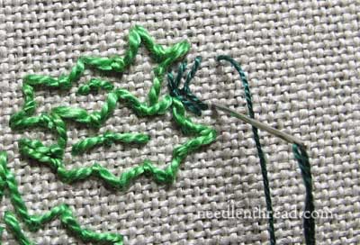 Stitch Play: Embroidered Greenery