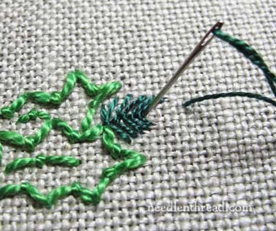 Stitch Play: Embroidered Greenery