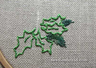 Stitch Play: Embroidered Greenery