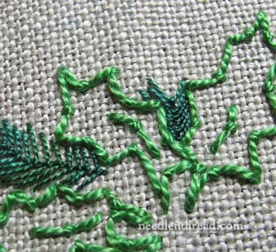 Stitch Play: Embroidered Greenery