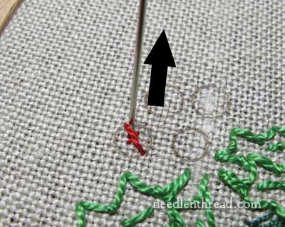 Stitch Play Hand Embroidered Christmas Greenery