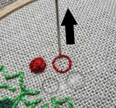 Stitch Play Hand Embroidered Christmas Greenery