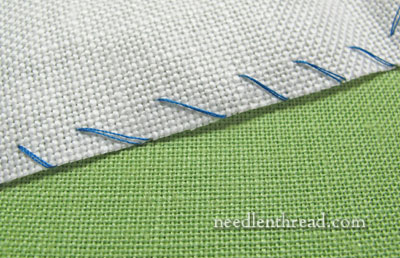 Beginner's Embroidery Tip: Neatening the Edge –