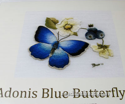 Butterfly Embroidery Kit by Trish Burr