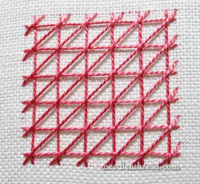 Griffin Stitch Lattice Filling