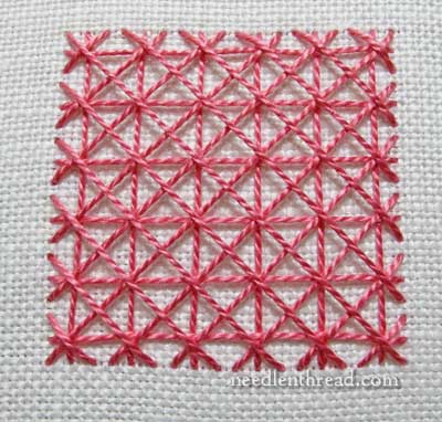 Griffin Stitch Lattice Filling