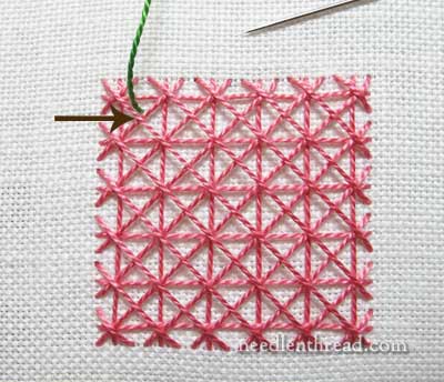 Griffin Stitch Lattice Filling