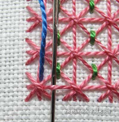 Stitch Fun! Lattice Filling – Griffin Stitch –