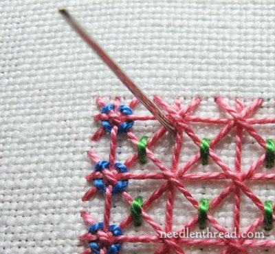 Griffin Stitch Lattice Filling