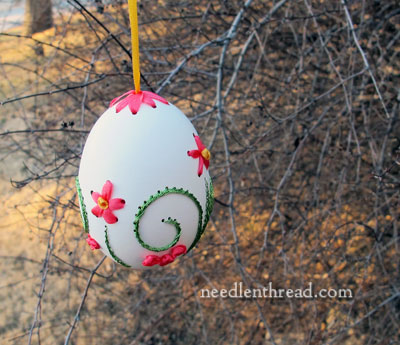 Embroidery in Eggs