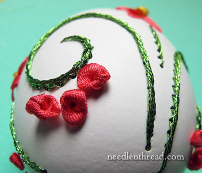 Embroidery in Eggs