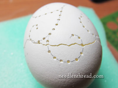 Embroidery in Eggs