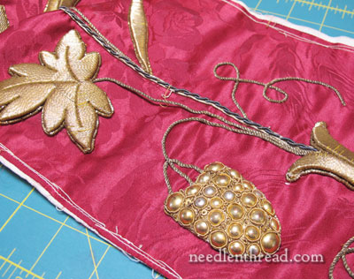 Taking Apart Goldwork Embroidery