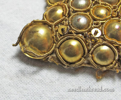 Taking Apart Goldwork Embroidery