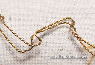 Goldwork Embroidery - Deconstructing Goldwork