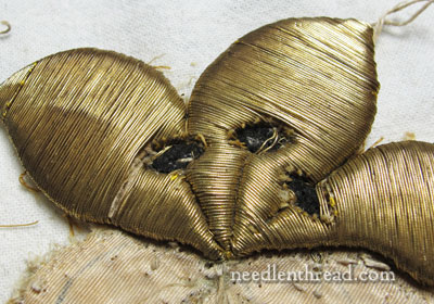 Goldwork Embroidery - Deconstructing Goldwork